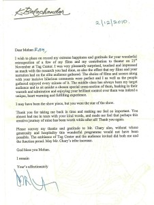 KB Letter